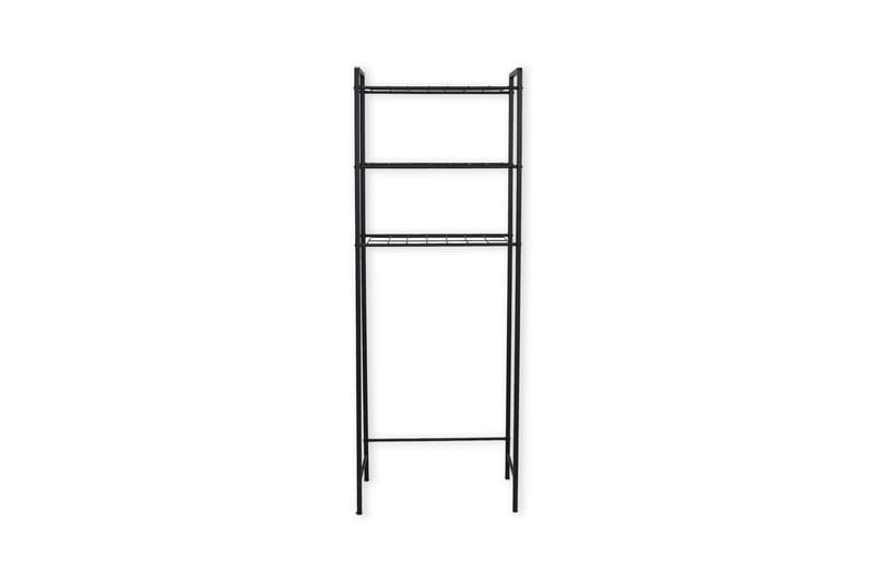 Otis Hyllystö 165x69,3 cm - Musta - Säilytys - Hylly - Säilytyshylly - Varastohylly