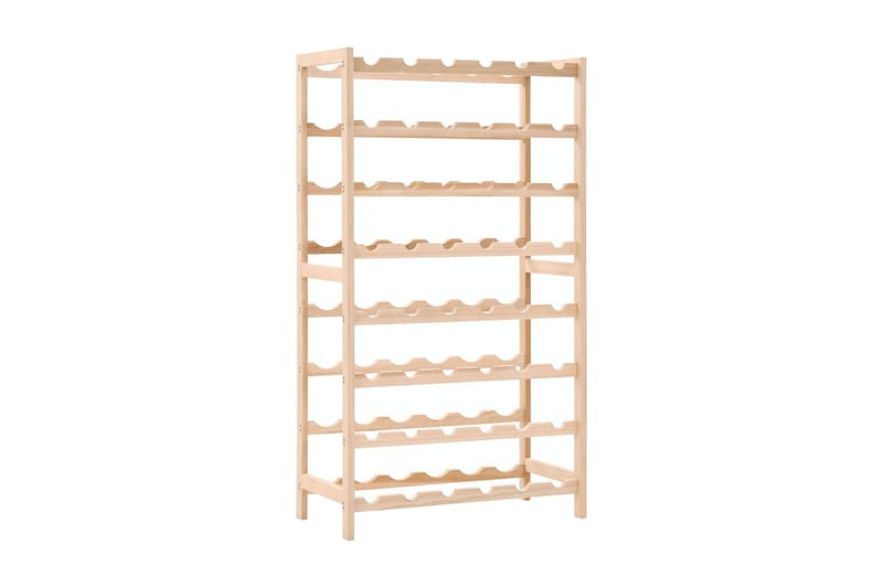 Viinipulloteline setripuu 57,5 x 28 x 102 cm - Ruskea - Säilytys - Hylly - Säilytyshylly - Viiniteline & viinihylly