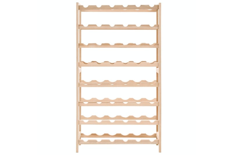 Viinipulloteline setripuu 57,5 x 28 x 102 cm - Ruskea - Säilytys - Hylly - Säilytyshylly - Viiniteline & viinihylly