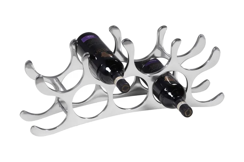 Viiniteline Zunino - Hopea - Säilytys - Hylly - Säilytyshylly - Viiniteline & viinihylly