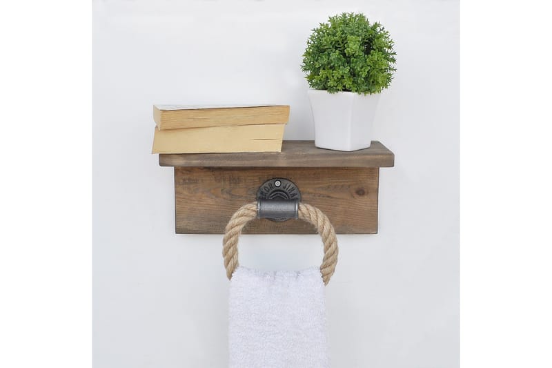 Säilytyskaluste Valid 30 cm - Ruskea - Säilytys - Hylly - Seinähylly