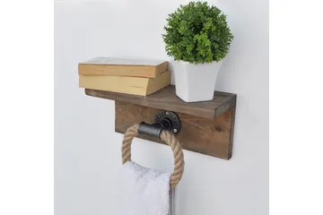 Säilytyskaluste Valid 30 cm - Ruskea - Säilytys - Hylly - Seinähylly