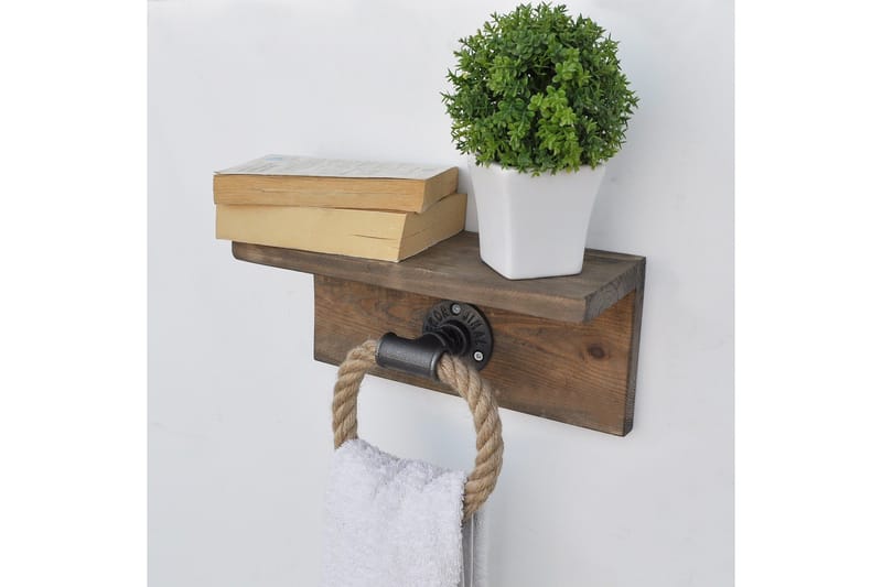 Säilytyskaluste Valid 30 cm - Ruskea - Säilytys - Hylly - Seinähylly