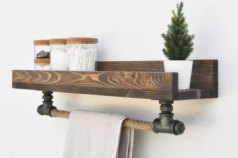 Säilytyskaluste Valid 60 cm - Musta - Säilytys - Hylly - Seinähylly