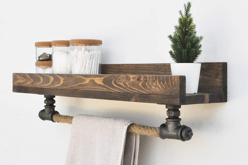 Säilytyskaluste Valid 60 cm - Musta - Säilytys - Hylly - Seinähylly