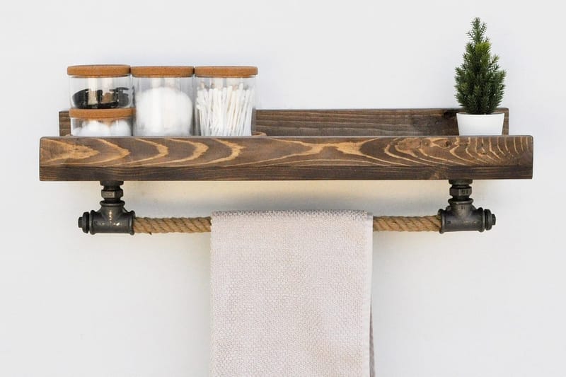 Säilytyskaluste Valid 60 cm - Musta - Säilytys - Hylly - Seinähylly