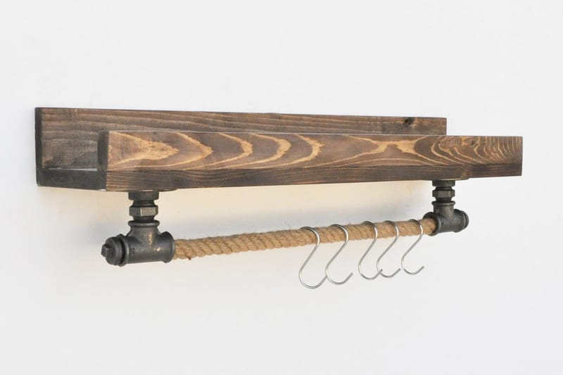 Säilytyskaluste Valid 60 cm - Musta - Säilytys - Hylly - Seinähylly