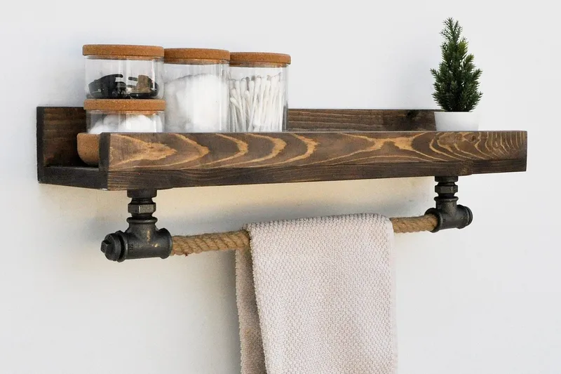 Säilytyskaluste Valid 60 cm - Musta - Säilytys - Hylly - Seinähylly