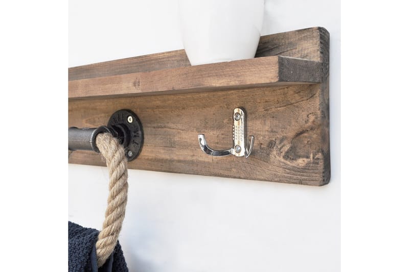 Säilytyskaluste Valid 60 cm - Ruskea - Säilytys - Vaatesäilytys - Vaatenaulakko - Vaatekoukku