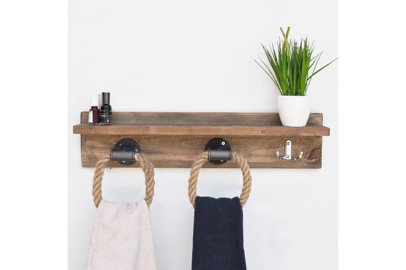 Säilytyskaluste Valid 60 cm - Ruskea - Säilytys - Vaatesäilytys - Vaatenaulakko - Vaatekoukku