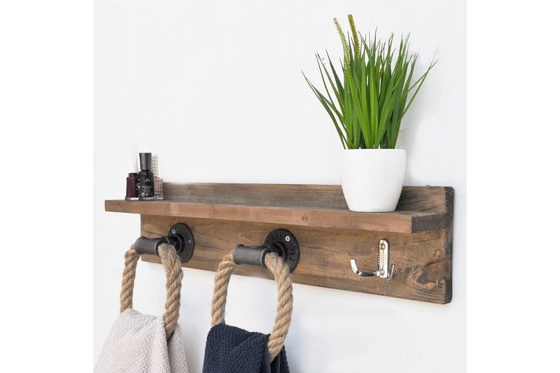 Säilytyskaluste Valid 60 cm - Ruskea - Säilytys - Vaatesäilytys - Vaatenaulakko - Vaatekoukku