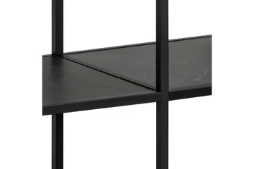 Saklani Kirjahylly 120 cm - Musta - Säilytys - Hylly - Kirjahylly