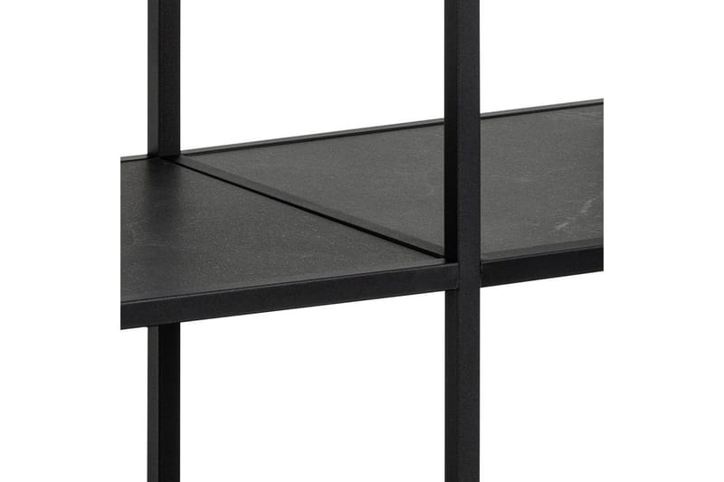 Saklani Kirjahylly 120 cm - Musta - Säilytys - Hylly - Kirjahylly