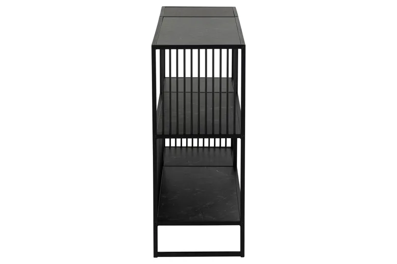 Saklani Kirjahylly 120 cm - Musta - Säilytys - Hylly - Kirjahylly