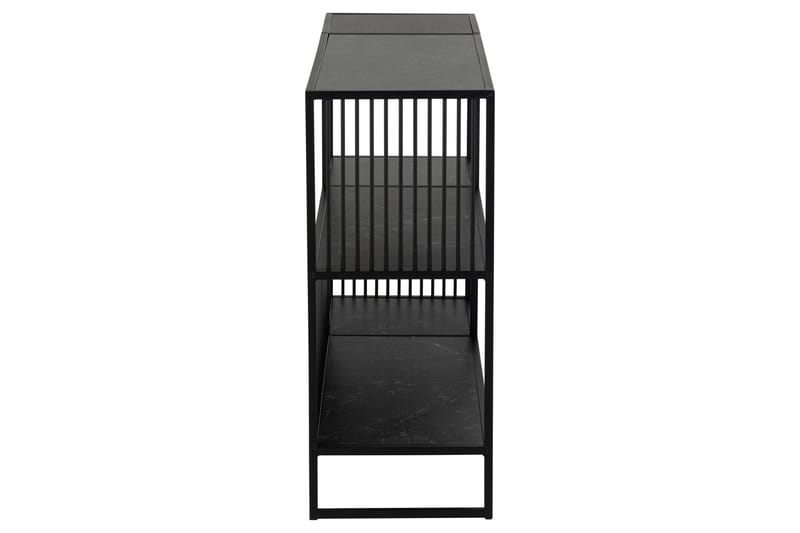 Saklani Kirjahylly 120 cm - Musta - Säilytys - Hylly - Kirjahylly