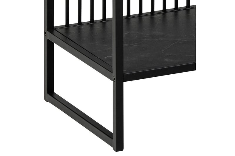 Saklani Kirjahylly 120 cm - Musta - Säilytys - Hylly - Kirjahylly