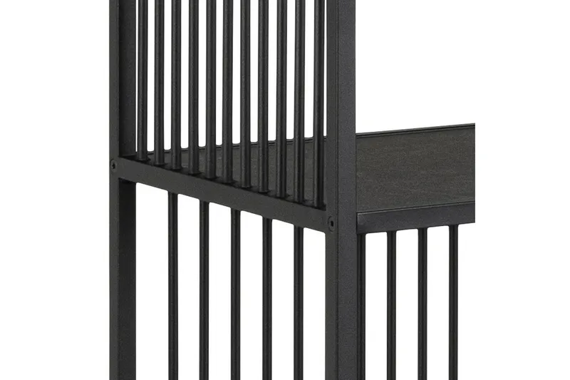 Saklani Kirjahylly 85 cm - Musta - Säilytys - Hylly - Kirjahylly