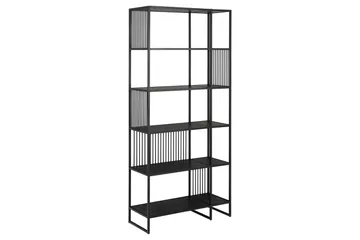 Saklani Kirjahylly 85 cm - Musta - Säilytys - Hylly - Kirjahylly