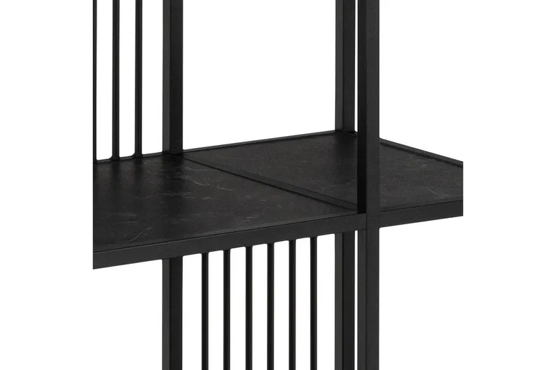 Saklani Kirjahylly 85 cm - Musta - Säilytys - Hylly - Kirjahylly