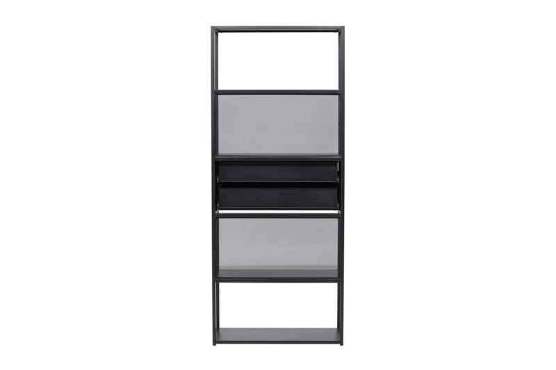 Santiago Kirjahylly 80x40 cm - Musta - Säilytys - Hylly - Kirjahylly