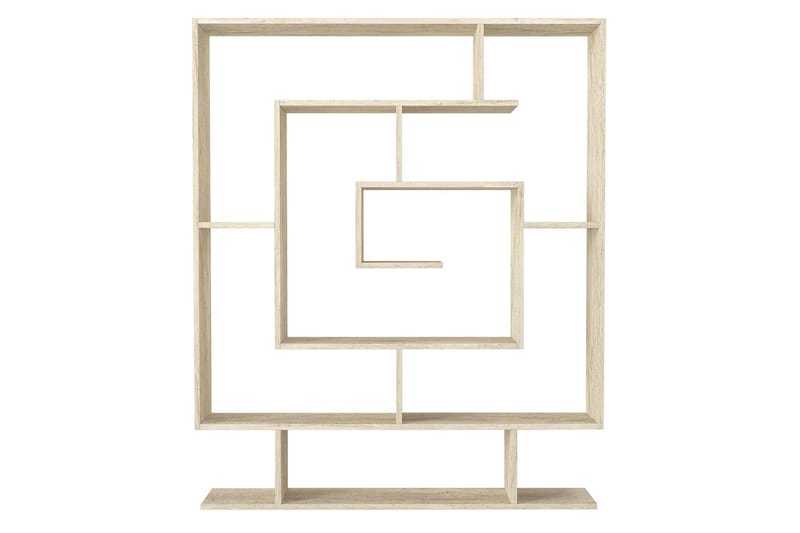 Sarmasik Kirjahylly 124,8 cm - Beige - Säilytys - Hylly - Kirjahylly