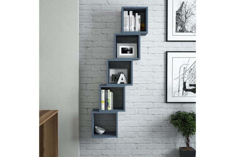 Seinähylly Amtorp 30 cm - Sininen - Säilytys - Hylly - Seinähylly