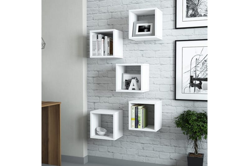 Seinähylly Amtorp 30 cm - Valkoinen - Säilytys - Hylly - Seinähylly