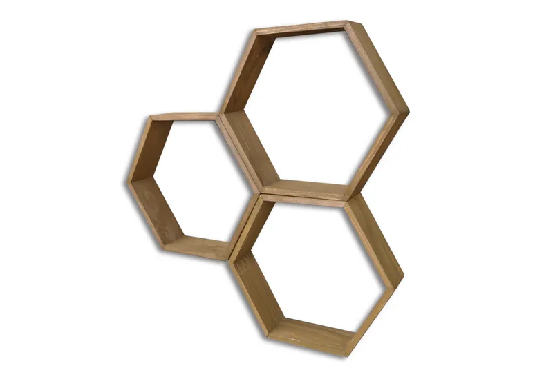 Seinähylly Arthur Kuusikulmio - Säilytys - Hylly - Seinähylly