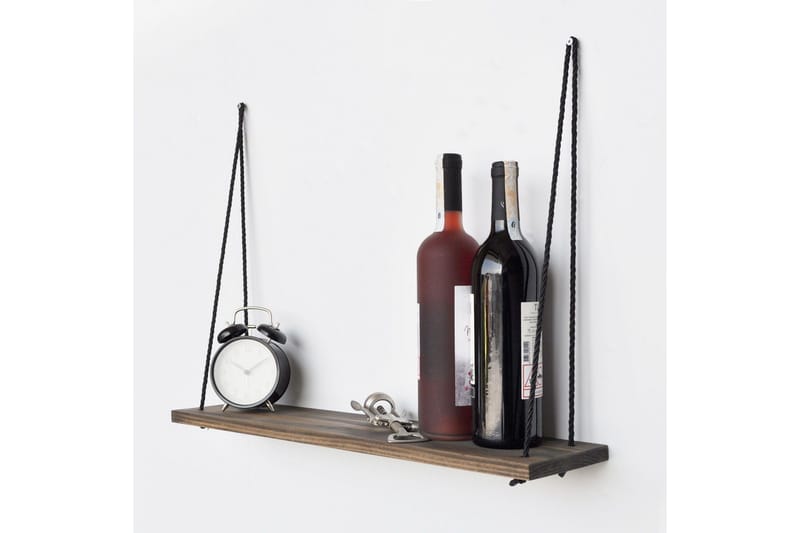 Seinähylly Arthur Naru - Tummanruskea - Säilytys - Hylly - Seinähylly