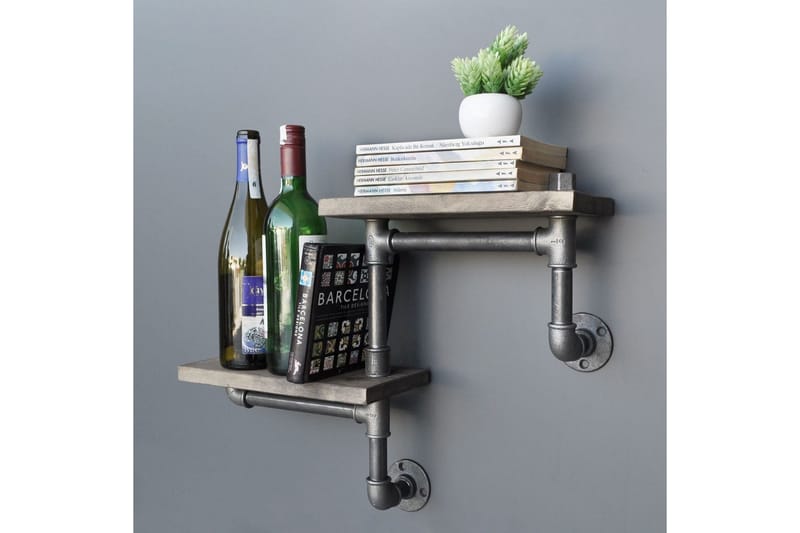 Seinähylly Arthur Putki/Puu - Säilytys - Hylly - Seinähylly