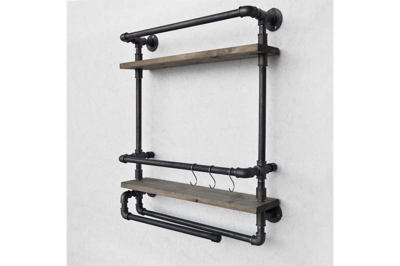 Seinähylly Arthur Putki/Puu - Kotitalous - Baari & viini - Viinitarvikkeet - Lasiteline