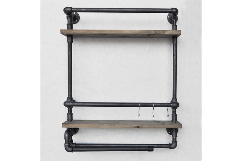 Seinähylly Arthur Putki/Puu - Kotitalous - Baari & viini - Viinitarvikkeet - Lasiteline