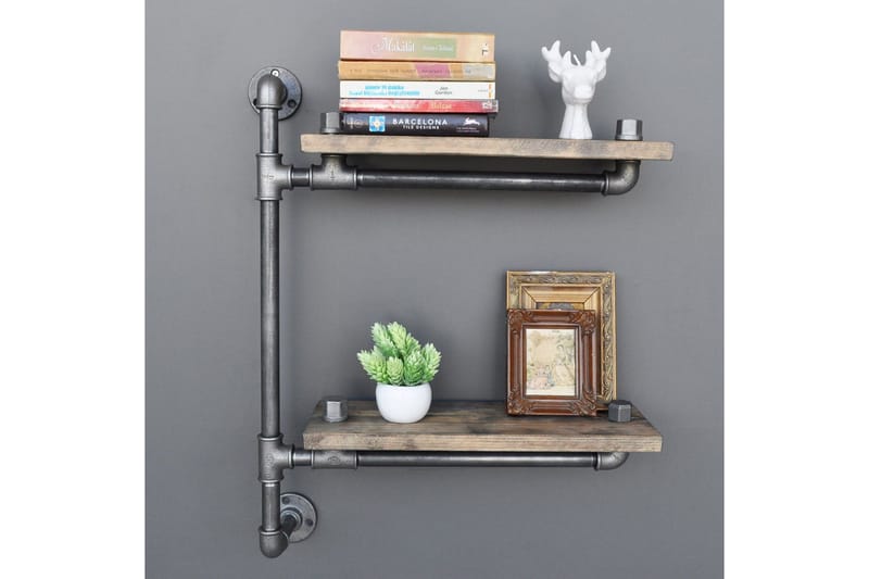 Seinähylly Arthur Putki/Puu - Säilytys - Hylly - Seinähylly