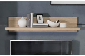 Seinähylly Bankso 22x120 cm - Ruskea - Säilytys - Hylly - Seinähylly
