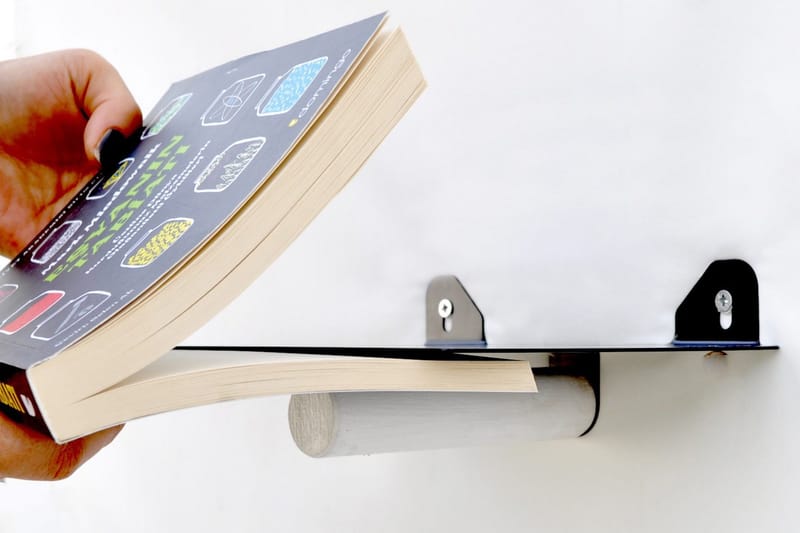 Seinähylly Befus 21 cm - Musta/Valkoinen - Säilytys - Hylly - Seinähylly