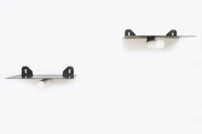 Seinähylly Befus 21 cm - Musta/Valkoinen - Säilytys - Hylly - Seinähylly