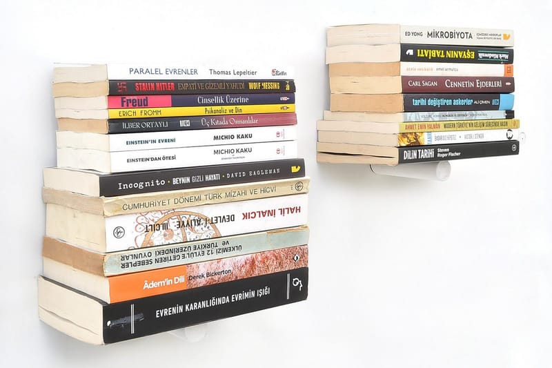 Seinähylly Befus 21 cm - Musta/Valkoinen - Säilytys - Hylly - Seinähylly