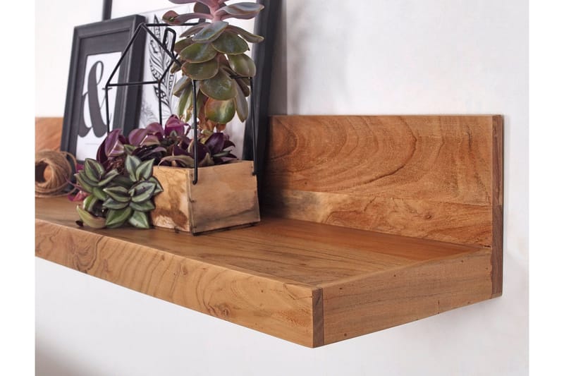 Seinähylly Dykeria - Puu/Luonnonväri - Säilytys - Hylly - Seinähylly