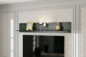 Seinähylly Getafez 25x177 cm - Khaki/Luonnonväri - Säilytys - Hylly - Seinähylly