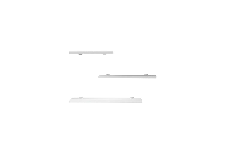 Seinähylly Jakor 2x30 cm 3-pak - Valkoinen - Säilytys - Hylly - Seinähylly