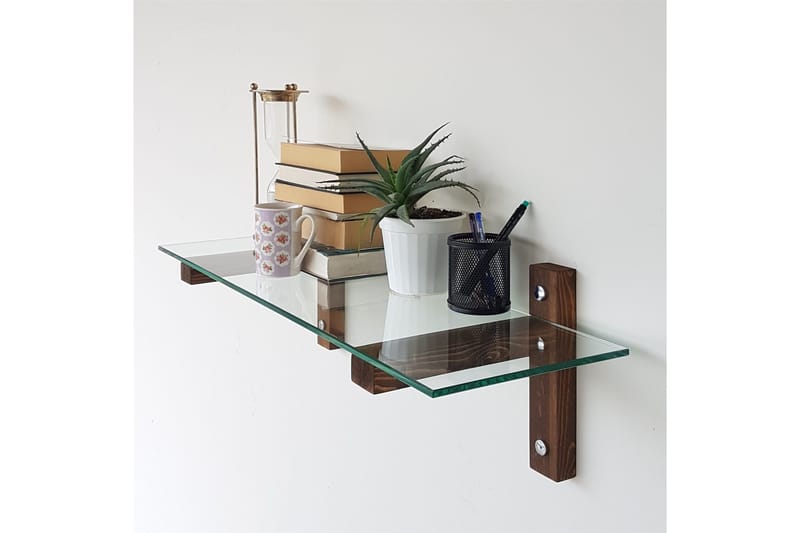 Seinähylly Jalencia 85 cm - Pähkinä - Säilytys - Hylly - Seinähylly