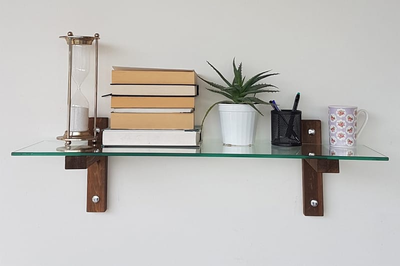 Seinähylly Jalencia 85 cm - Pähkinä - Säilytys - Hylly - Seinähylly