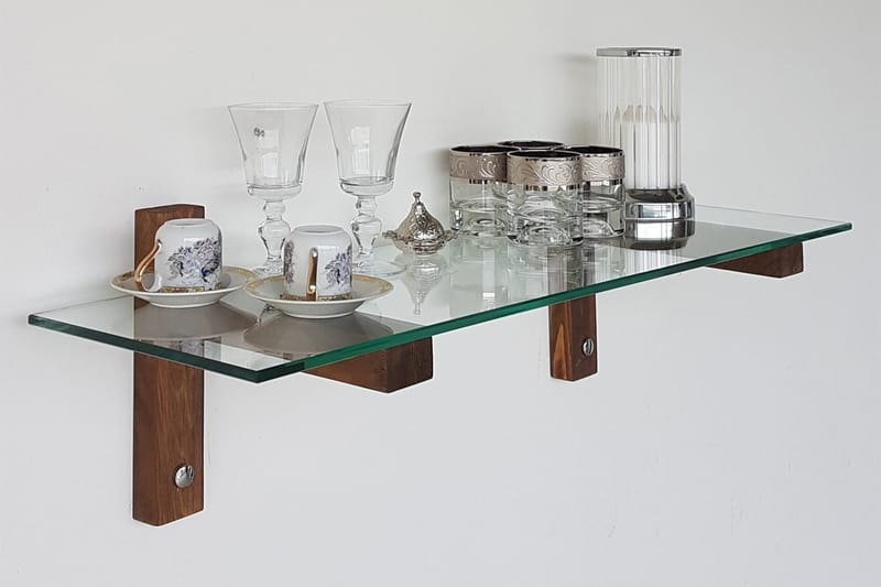 Seinähylly Jalencia 85 cm - Pähkinä - Säilytys - Hylly - Seinähylly