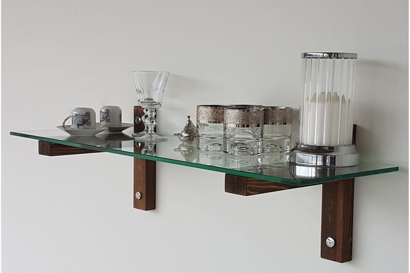 Seinähylly Jalencia 85 cm - Pähkinä - Säilytys - Hylly - Seinähylly