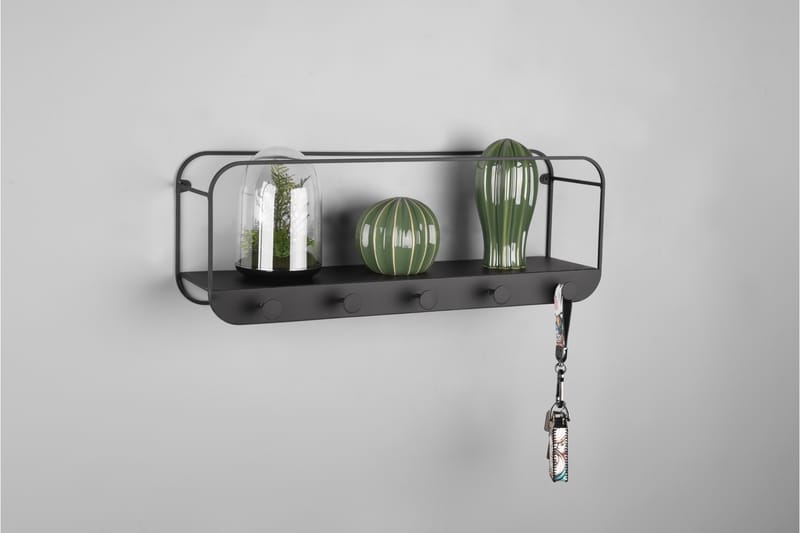 Seinähylly Liandra Musta - Mirrors and more - Säilytys - Hylly - Seinähylly