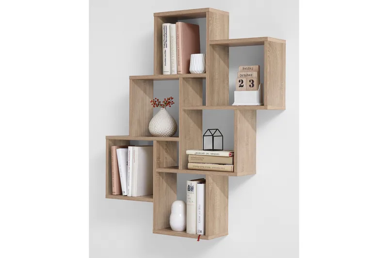 Seinähylly Loide 81 cm - Vaaleanruskea - Säilytys - Hylly - Seinähylly