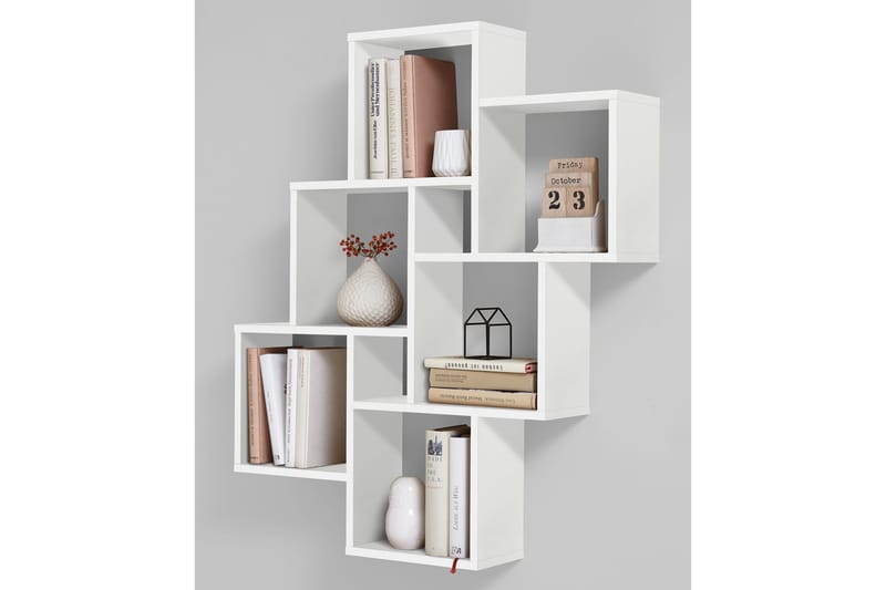 Seinähylly Loide 81 cm - Valkoinen - Säilytys - Hylly - Seinähylly