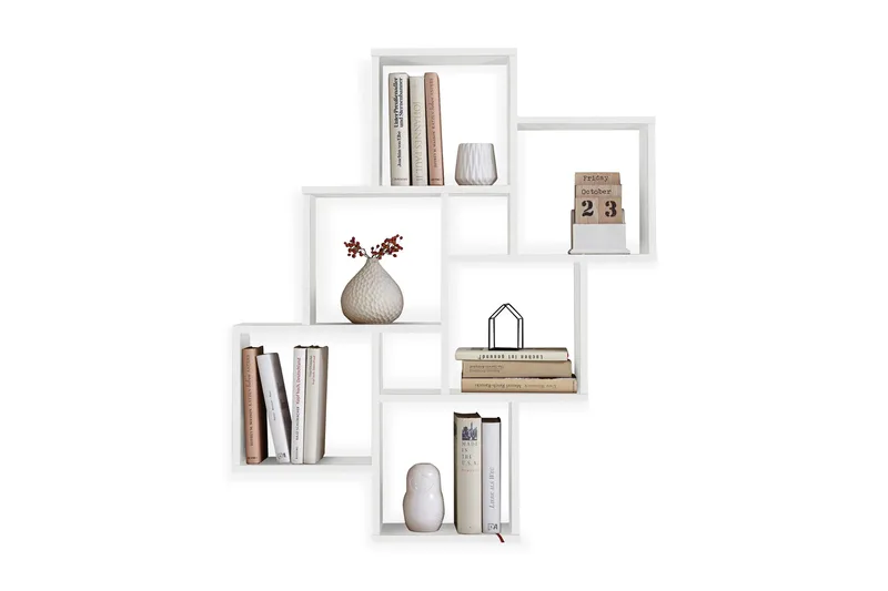 Seinähylly Loide 81 cm, Valkoinen