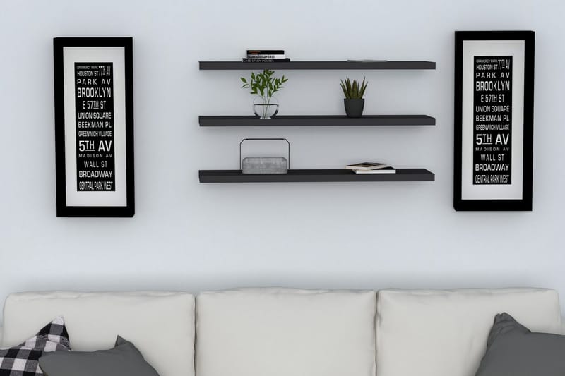 Seinähylly Marincic 2 cm, Antrasiitti