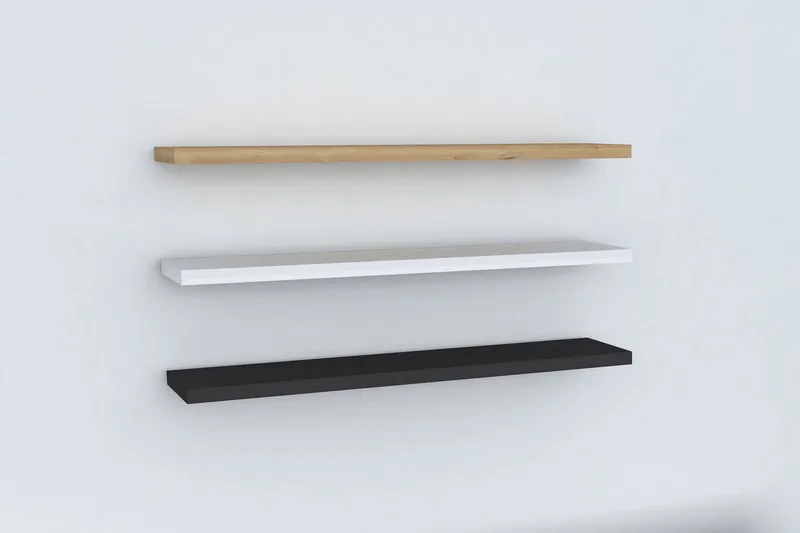 Seinähylly Marincic 2 cm - Sininen/Antrasiitti/Valkoinen - Säilytys - Hylly - Seinähylly